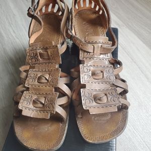 MADE IN ITALY LEATHER GLADIATOR/ROMAN STYLE SANDAL